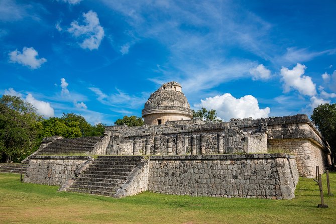 Chichen Itza Guided Historical Tour with Lunch Included - The Tsukan cenote swim: blue light, lifejackets, and the sunscreen rule
