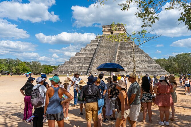 Chichen Itza, Transportation, lunch, cenote and Valladolid. - Food and the rest of the day: buffet lunch and potential extra charges