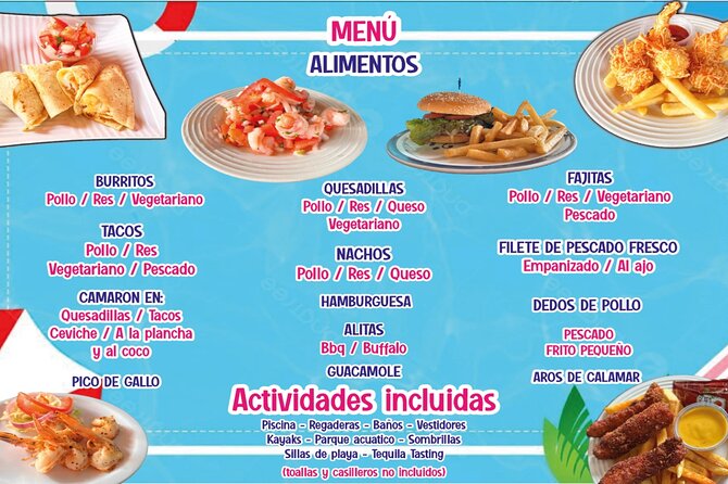 Chula’s All Inclusive Beach Pass with Transport - Chula’s Beach Club Value: What $89.99 Buys You