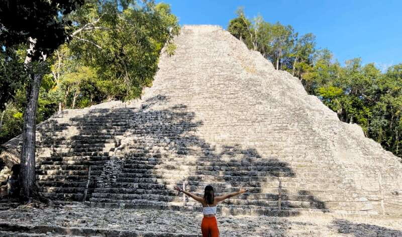 Coba, Tulum, Cenote & Lunch ECO Full Day from Rivera - Cenote Mariposa swim: the moment the day stops being hot and starts being worth it