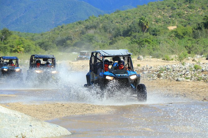 Combo Single Offroad 4x4 UTV, Camel Ride, Lunch & Tequila Tasting - The Pacific drive and Tierra Sagrada, then gear up before the track