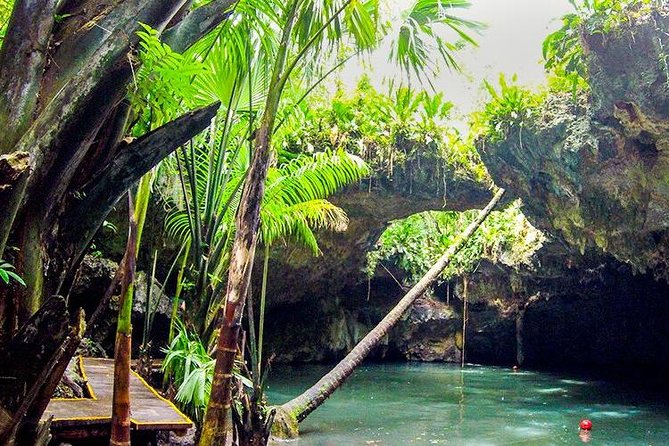 Cozumel Jeep Adventure to Jade Caverns with Lunch and Snorkel - Tortugas Snorkel Center and beach club time: fajitas, showers, and a lot of water fun