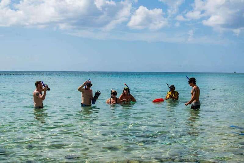 Cozumel: Private Buggy Tour with Lunch & Snorkeling - Tortugas Beach Club: lunch first, then snorkeling with a guide