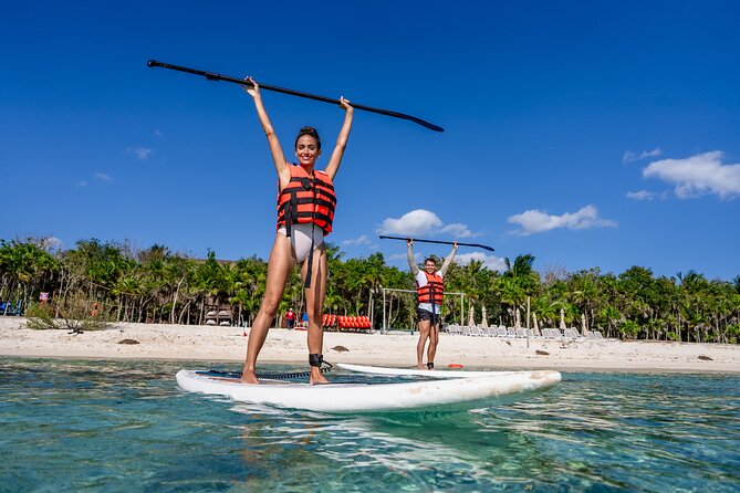 Cozumel: VIP Access Pass at KUZÁ Beach & Adventure Park - Lunch and open bar: what you get during the meal window