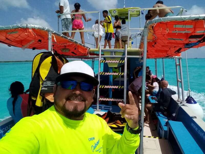 Cozumel: VIP Glass Bottom Boat & Snorkeling 3 Reefs Tour - Price and value, plus the $11 marine park fee you must budget