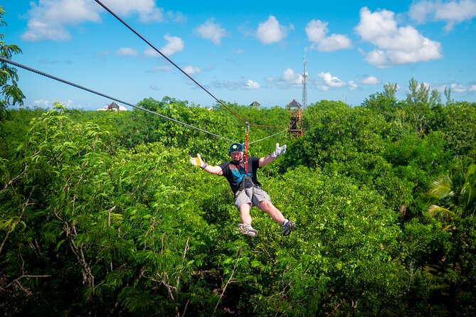 Cozumel zipline thrill adventures - Awesome Cozumel Zipline Setup: Meet at Awesome Cozumel Ziplines
