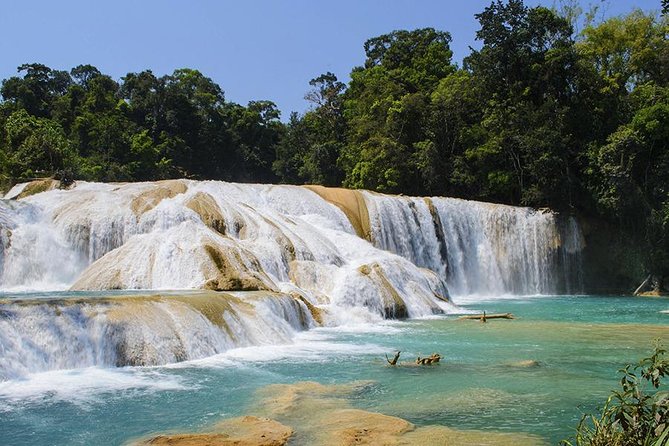 Day Trip to Agua Azul Waterfalls and Palenque from San Cristobal - Palenque ruins at the end of the day: palaces, the Foliated Cross, and the Sun