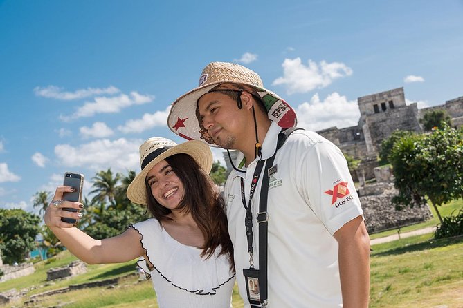 Day Trip To Tulum Mayan Ruins And Visit Cenote Nohoch With Lunch - Tulum Archaeological Site: Castillo views and a guided walk you can pace