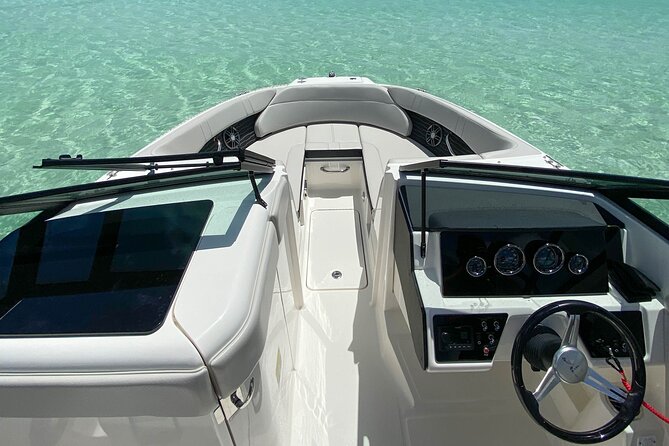 Deluxe Private Boats - 24 ft Sea Ray - Coral Reefs Monument: reef time with professional help