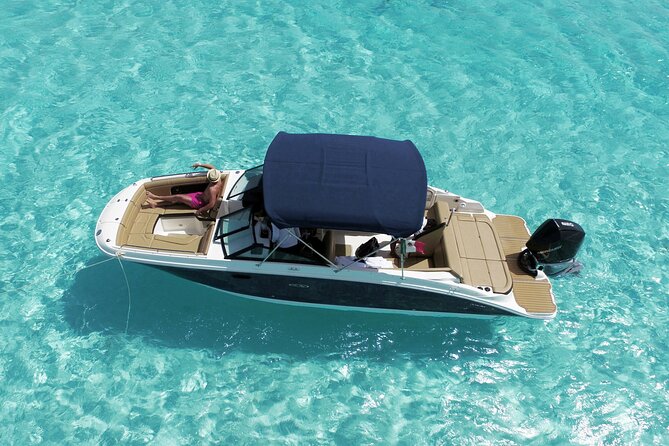 Deluxe Private Boats - 27 ft Sea Ray - Parque Nacional Arrecifes de Cozumel: reef time without the crowd crush