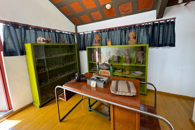 Diego Rivera Frida Kahlo Studio House Tour - What You See First: Diego Rivera’s Larger Space and Studio Focus
