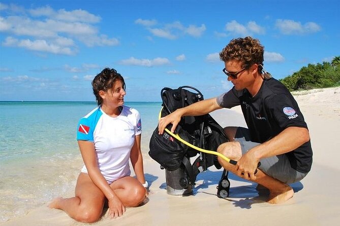 Discover Scuba Diving in Cozumel Paradise Reef - PADI Video Homework, Then Gear Fit in Person