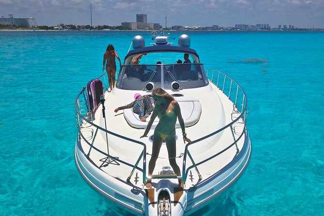 DIVA 60ft Elite Italian Yacht Experience in Cancun - Routes by Duration: Lagoon Cruises vs Isla Mujeres Day Plans