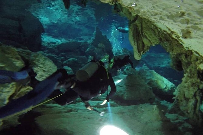 Dos Ojos Cenote Cavern Dive- The Barbie Line and The Bat Cave - The Bat Cave Route: Why Staying Near Daylight Matters