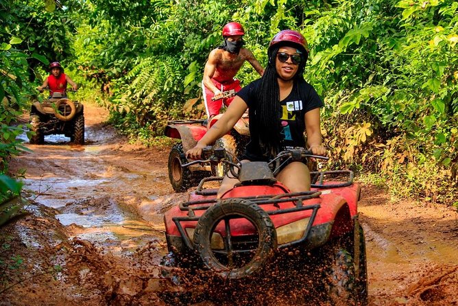 Drive an Atv shared, swim in a Cenote and ziplines in the Cancun - Price and value: what you really pay for the day