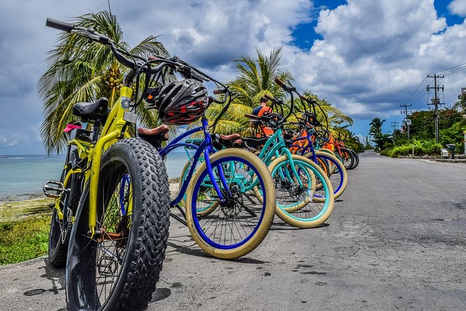 E-Bike Adventure in Cozumel - West Side Ride N' Snorkel - The $69 value: bike, snorkel gear, and a true west-side route
