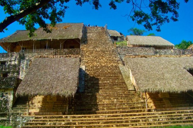 Ek Balam Majestic Mayan Ruins and Cenote Tour - Stop 2: Hacienda Oxman cenote swim, life jacket support, and photo rules