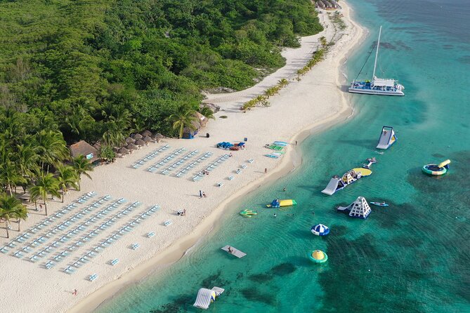 El Cielo, Palancar Snorkel & Beach Party Experience - The private beach party with water park fun