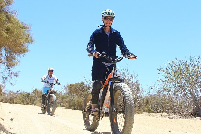 Electric Bike Beach Adventure with Tequila Tasting and Lunch - Tierra Sagrada Desert Trails: Cacti, Canyons, and Practice Time