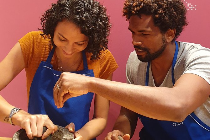 Essence of Mexico: Authentic Mexican Cooking Class & Market Tour - Lunch with mezcal, craft beer, or Mexican wine, plus hot chocolate and dessert
