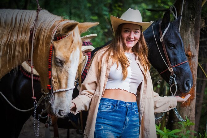 Exclusive Horseback Ride w/ Mexican Charros Family in México City - Horses, not props: Aurelio and Camilo in the saddle plan