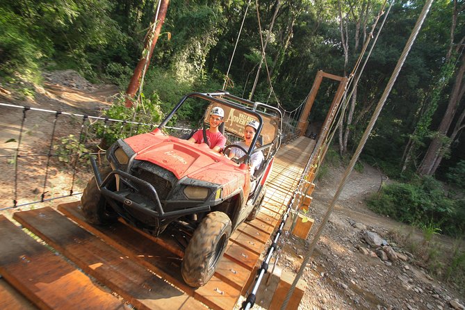 Extreme Adventure, Wildest Bridge, ATV & Ziplines - The UTV Off-Road Ride Through Rocky River Beds