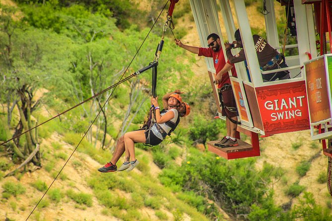Extreme Swing - Fly from the Glass Bottom Gondola - Cable Car Crossing Over the Canyon: Views First, Questions Second