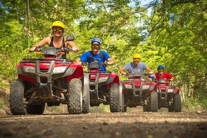 Family ATV Cenote Five Zip Lines Photos Taco Lunch Tequila Taste - Why This ATV + Zip-Line + Cenote Day Works So Well