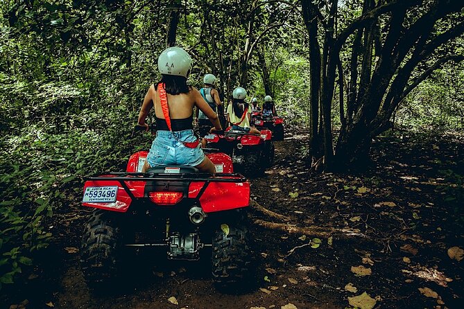 Family ATV Cenote Five Zip Lines Photos Taco Lunch Tequila Taste - How Much Physical Fitness You Need (And Where People Feel It)