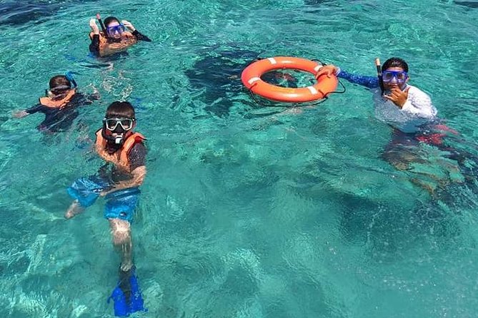 "First Lady" Private Snorkel & El Cielo Sandbar Combo - Captains and snorkeling guides who work the water with you
