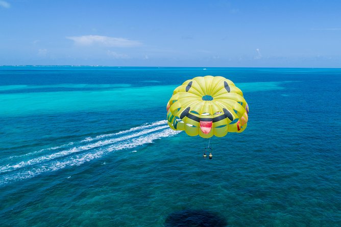 Fly Above Cancun Bay: Parasailing Experience - Water Taxi Ride, Boat Check-In, and the Launch Setup