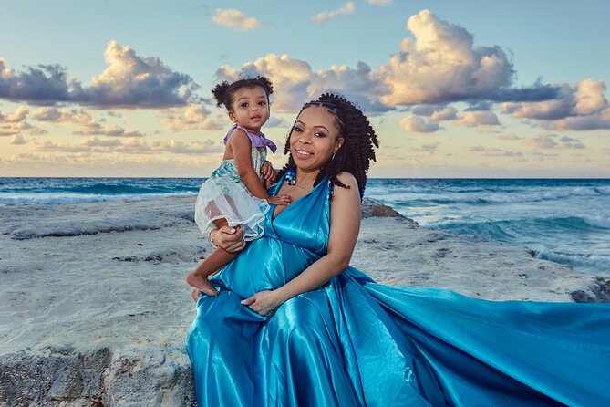 Flying dress photoshoot cancun - How a flying dress session plays out on Cancun public beaches