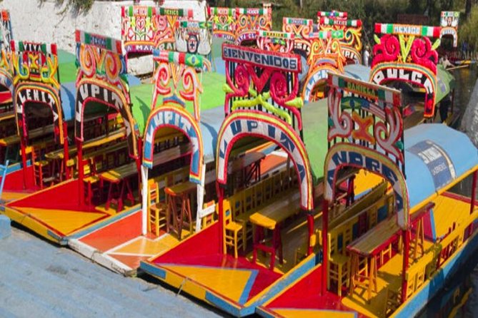Frida Kahlo's House, Coyoacan and Xochimilco - All Day Tour - UNAM Biblioteca Central: a quick panoramic taste of Mexico City’s student world