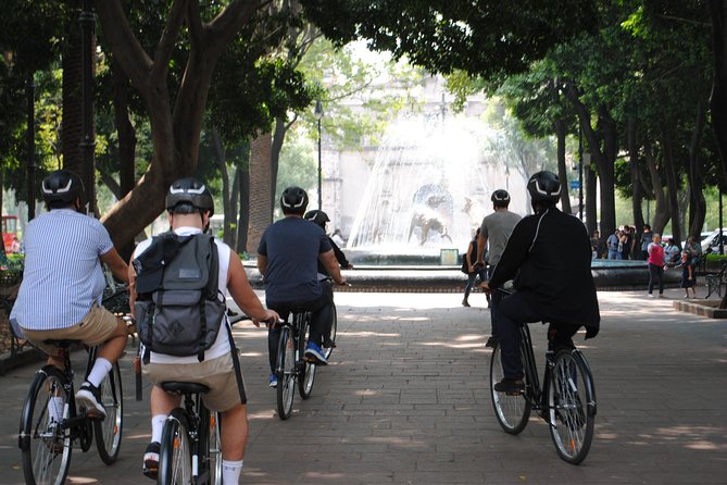 Frida Kahlo VIP [Museum Tickets Included] Bike, Markets & Churros - Stop 1: Del Carmen, Churros and Market Food That Makes Frida’s World Tangible
