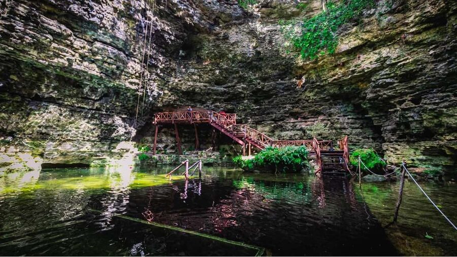 From Cancun: Ek Balam and Cenote Tour with Lunch & Transfer - Uayma town: small-town charm with colonial architecture