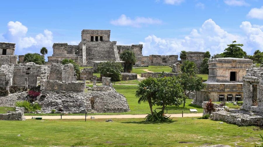 From Cancun: Tulum and Akumal Cenote and Turtle Swim Tour - Tulum National Park, Guided Walks, and Those Big Sea Views