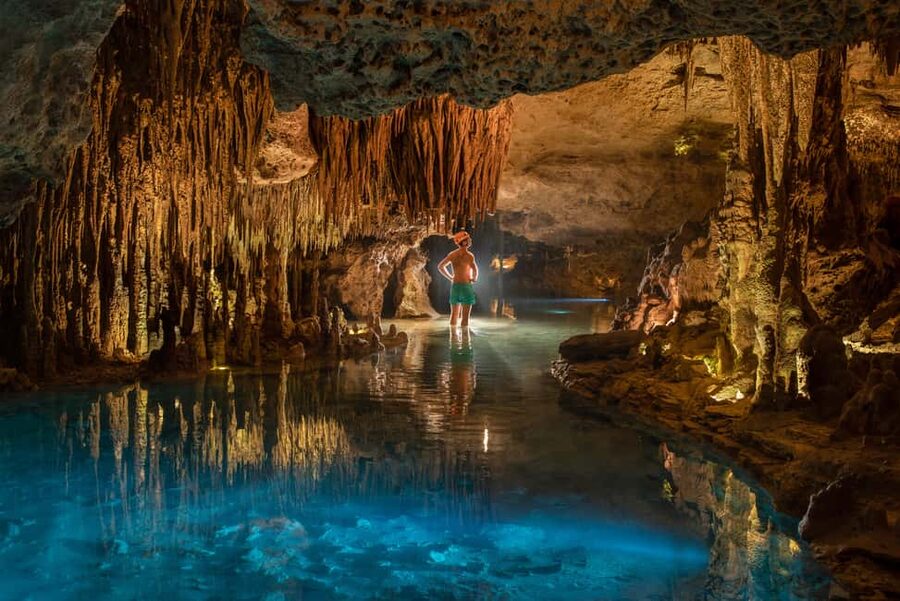 From Cancun: Xplor Park Admission, Full Day - Underground River and Rafting: Swim in the Cave System
