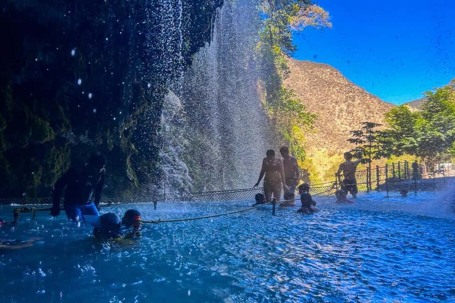 From Mexico City: Small Group Tour to the Tolantongo Caves - Hidden Paradise: The Thermal Pools Area (Including the Slide)