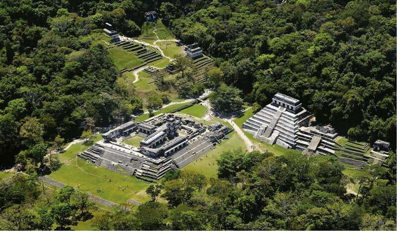 From Palenque: Palenque Ruins and waterfalls Roberto Barrios - Palenque And Roberto Barrios, A Real-Day Combo