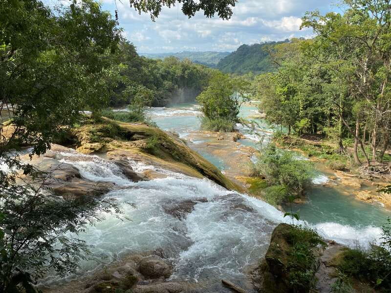 From Palenque: Waterfalls Misol-ha y Agua Azul. - Why This Timing Works: A 12:00 Start and a 19:00 Return
