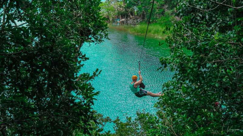 From Riviera Maya: Coba, Punta Laguna & Cenote Guided Trip - Coba Archaeological Zone: Causeways, Lagoons, and Big Temples