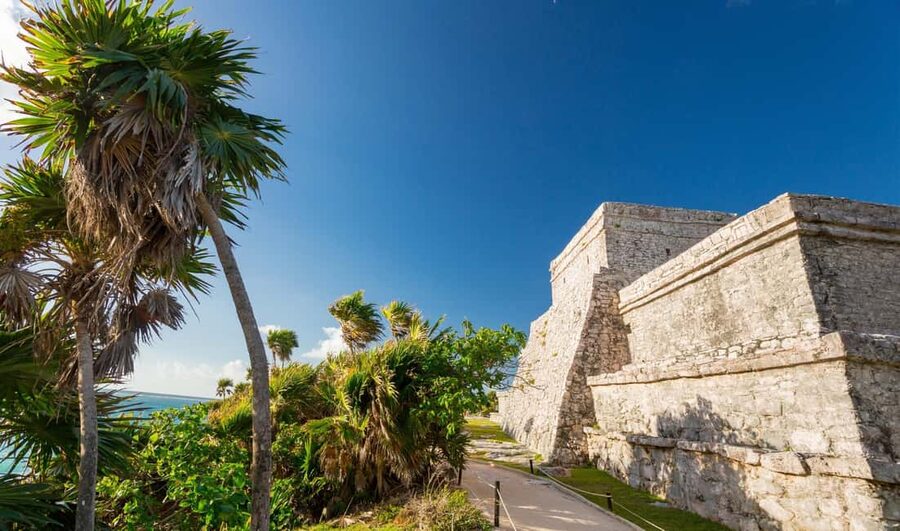 From Riviera Maya: Tulum, Cenote, & Akumal Turtle Swim Trip - Tulum guided tour: walking a Mayan city with a guide in your ear