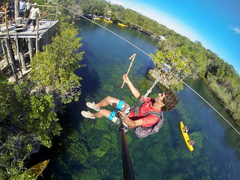 From Tulum: Four-Cenote Adventure - Stop 2: Pirañas Cenote swimming time