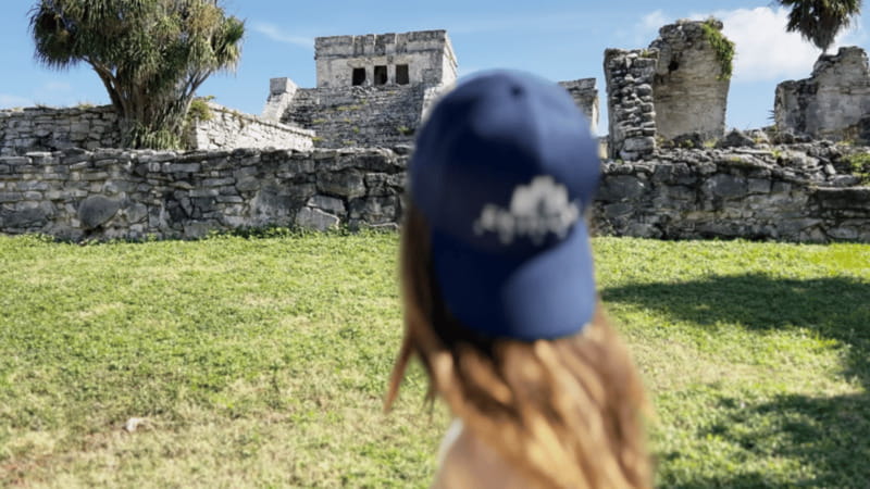 From Tulum: Tulum, Cenote and Turtle Swim Tour at Akumal - Akumal Beach snorkeling: gentle sea turtles and reef fish