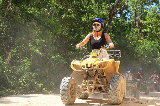 Full Adrenaline Day in Tulum! ATVs, Zipline, Cenote, Rappel, Food - One Day, Multiple Thrills, Zero Time to Get Bored
