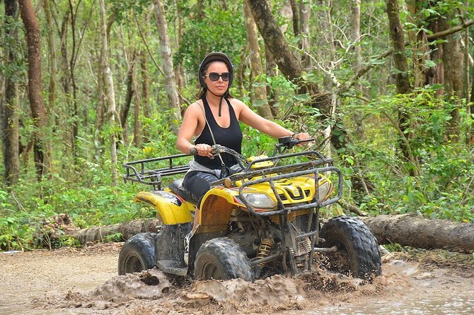Full Adrenaline Day in Tulum! ATVs, Zipline, Cenote, Rappel, Food - The 7 m Rappel: A Better Test Than the Average Tour Stop