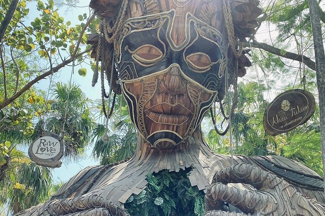 Full Day Guided Tour of Tulum and Coba, 4 places in 1 Day - Stop 1: Tulum archaeological zone in a focused guided visit