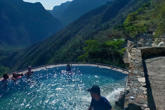 Full day Tolantongo Caves! - The pocitas hot springs side: bridges, jacuzzi tunnel, and optional zip line