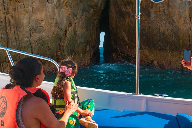 Glass-bottom boat tour to the Arch + beach time - Beach time: plan for photos first, shore time second