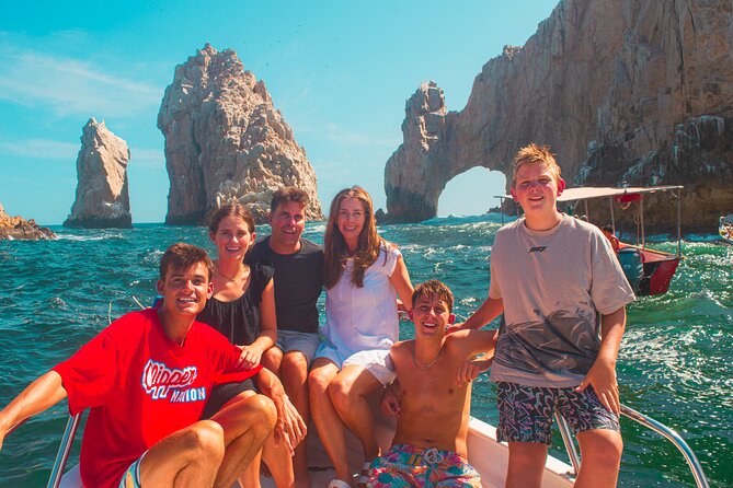 Glass-bottom boat tour to the Arch + beach time - Guides set the tone, from humor to safety to picture moments